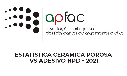 A APFAC efetuou com a APICER, o levantamento estatístico relativo ao ano de 2021 – para o sistema 