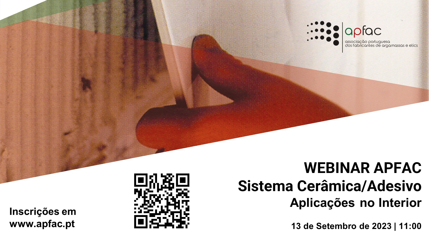 WEBINARS APFAC - SISTEMA CERÂMICA/ADESIVO